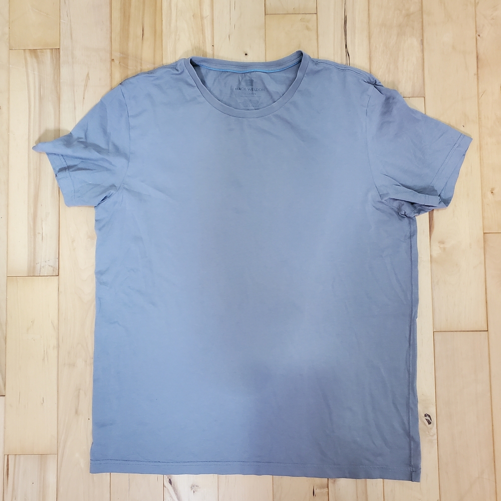 Mack Weldon Light Gray Short Sleeve Cotton Tee Size XL